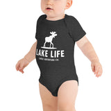 Lake Life Baby short sleeve one piece - Tall Moose