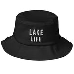 Lake Life Old School Bucket Hat - Block and Bold