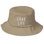 Lake Life Old School Bucket Hat - Block and Bold