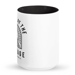 Find me at the Cottage 15 oz glossy ceramic mug