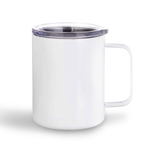 Life is Better at the Lake Stainless steel mug with clear lid