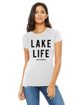 Lake Life Ladies T-Shirt  - Block and Bold