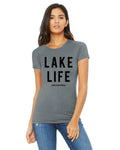 Lake Life Ladies T-Shirt  - Block and Bold