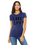 Lake Life Ladies T-Shirt  - Block and Bold