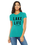 Lake Life Ladies T-Shirt  - Block and Bold