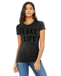 Lake Life Ladies T-Shirt  - Block and Bold