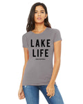 Lake Life Ladies T-Shirt  - Block and Bold
