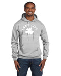Lake Life Unisex Champion Double Dry Eco Pullover Hoodie - Moose Head