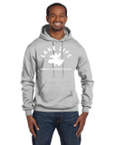 Lake Life Unisex Champion Double Dry Eco Pullover Hoodie - Moose Head