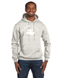 Lake Life Unisex Champion Double Dry Eco Pullover Hoodie - Moose Head