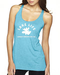 Lake Life Triblend Racerback Tank - Moose Head