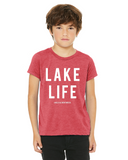 Lake Life Youth Triblend Short-Sleeve T-Shirt - Block and Bold