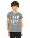 Lake Life Youth Triblend Short-Sleeve T-Shirt - Block and Bold