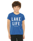 Lake Life Youth Triblend Short-Sleeve T-Shirt - Block and Bold