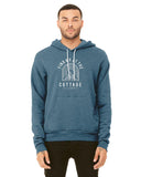 Find me at the cottage Unisex Sponge Fleece Pullover Hoodie