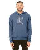 Find me at the cottage Unisex Sponge Fleece Pullover Hoodie