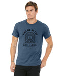 Find me at the Cottage Unisex Jersey T-Shirt