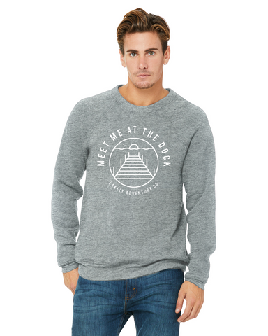 Meet me at the Dock Unisex Sponge Fleece Crewneck Sweatshirt