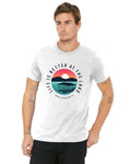 Life is better at the Lake Sunset Unisex Jersey T-Shirt