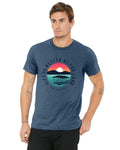 Life is better at the Lake Sunset Unisex Jersey T-Shirt