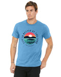 Life is better at the Lake Sunset Unisex Jersey T-Shirt