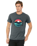 Life is better at the Lake Sunset Unisex Jersey T-Shirt