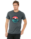 Life is better at the Lake Sunset Unisex Jersey T-Shirt