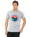 Life is better at the Lake Sunset Unisex Jersey T-Shirt