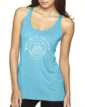 Meet me at the dock Next Level Ladies' Triblend Racerback Tank