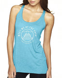 Meet me at the dock Next Level Ladies' Triblend Racerback Tank