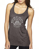 Meet me at the dock Next Level Ladies' Triblend Racerback Tank