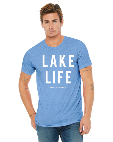 Lake Life Bella + Canvas Unisex Triblend T-Shirt