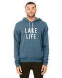 Lake Life Bella + Canvas Unisex Sponge Fleece Pullover Hoodie