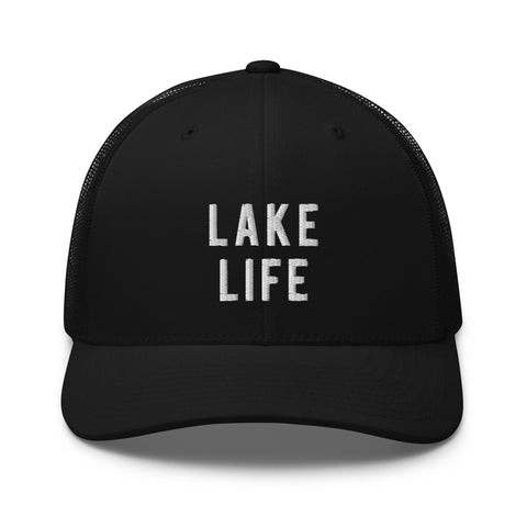 Lake Life Retro Trucker Cap