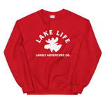 Lake Life Unisex Sweatshirt - Moose head