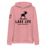 Lake Life Unisex essential eco hoodie - Tall Moose