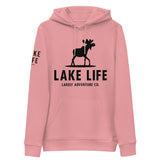 Lake Life Unisex essential eco hoodie - Tall Moose