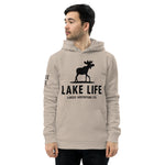 Lake Life Unisex essential eco hoodie - Tall Moose