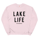 Lake Life Unisex fleece sweatshirt - Block and Bold