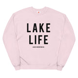 Lake Life Unisex fleece sweatshirt - Block and Bold
