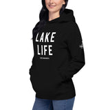 Lake Life Unisex Hoodie with side detail - Block and Bold
