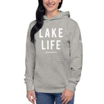 Lake Life Unisex Hoodie with side detail - Block and Bold