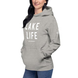 Lake Life Unisex Hoodie with side detail - Block and Bold