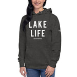 Lake Life Unisex Hoodie with side detail - Block and Bold