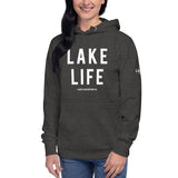 Lake Life Unisex Hoodie with side detail - Block and Bold