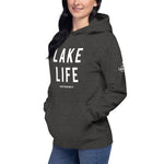 Lake Life Unisex Hoodie with side detail - Block and Bold