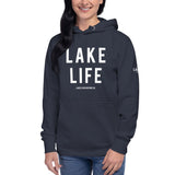 Lake Life Unisex Hoodie with side detail - Block and Bold