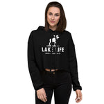 Lake Life Crop Hoodie - Tall Moose