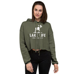Lake Life Crop Hoodie - Tall Moose