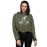 Lake Life Crop Hoodie - Tall Moose